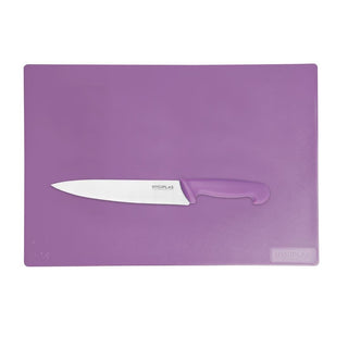 Anti-bacterial Low Density Chopping Board Purple - 450x300x10mm- Hygiplas FX110