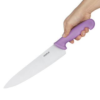 Cooks Knife Purple 254mm- Hygiplas FX112