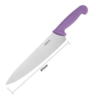 Cooks Knife Purple 254mm- Hygiplas FX112