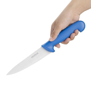 Cooks Knife Blue 160mm- Hygiplas FX114