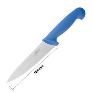 Cooks Knife Blue 160mm- Hygiplas FX114