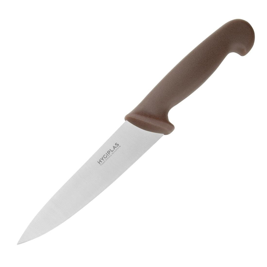 Cooks Knife Brown 160mm- Hygiplas FX115