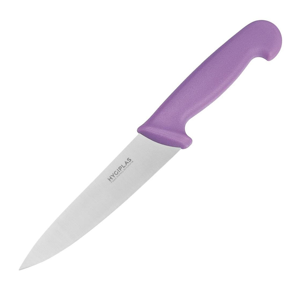 Cooks Knife Purple 160mm- Hygiplas FX116