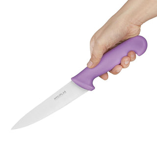 Cooks Knife Purple 160mm- Hygiplas FX116