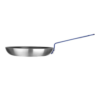 Frypan Aluminium Non-stick Teflon Platinum Plus Blue Handle - 280x45mm- Hygiplas FX136