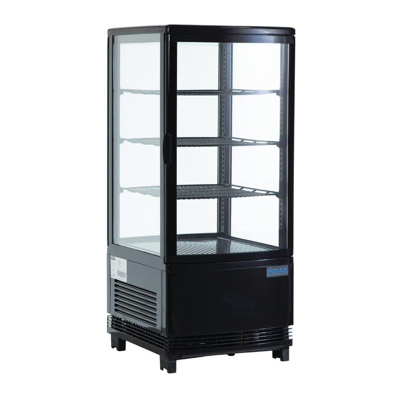 C-Series Display Fridge Black 68Ltr- Polar G211-A