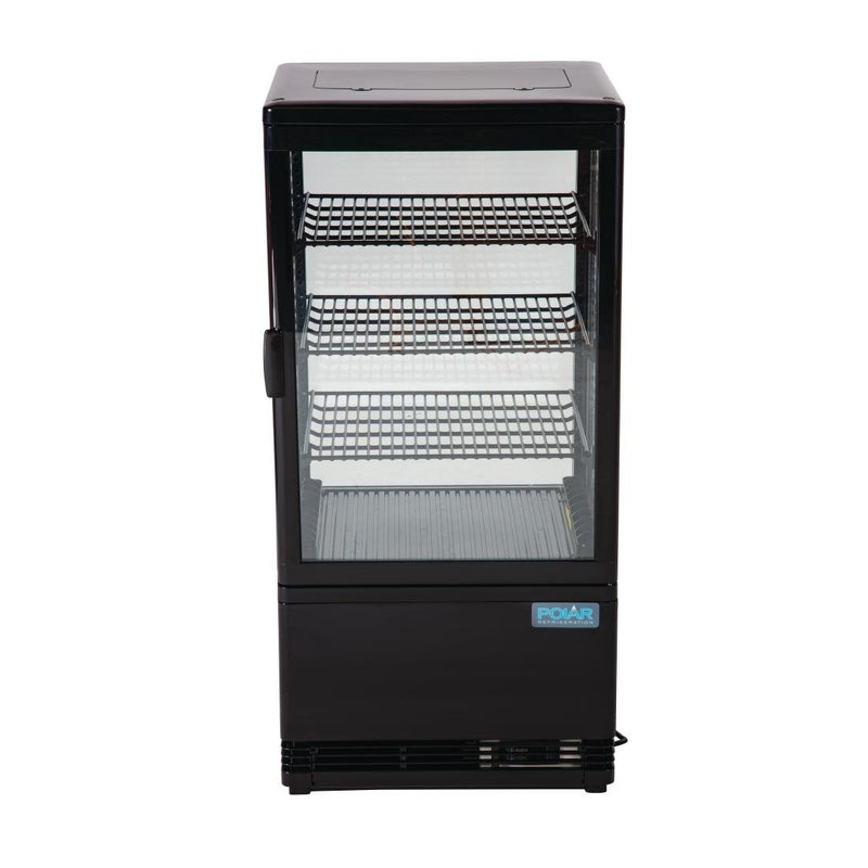 C-Series Display Fridge Black 68Ltr- Polar G211-A