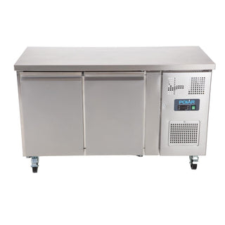 U-Series 2 Door Counter Fridge 228Ltr- Polar G377-A