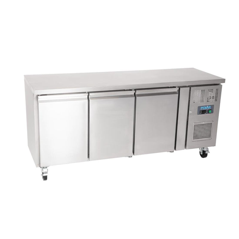 U-Series 3 Door Counter Fridge 339Ltr- Polar G378-A