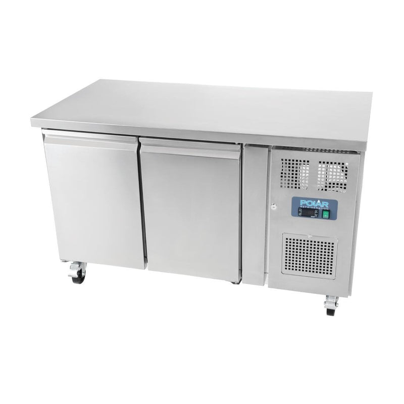 U-Series 2 Door Counter Fridge 282Ltr- Polar G596-A