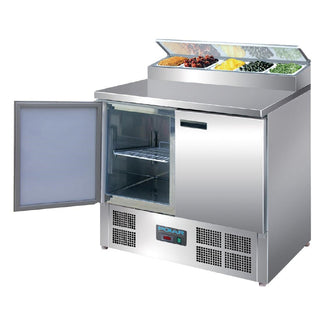 G-Series Pizza Prep Counter Fridge 254Ltr- Polar G604-A