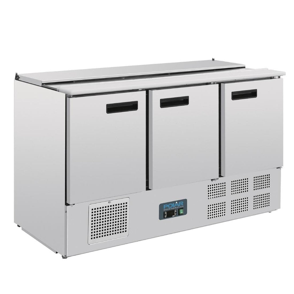 G-Series Saladette Counter Fridge 368Ltr- Polar G607-A