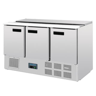 G-Series Saladette Counter Fridge 368Ltr- Polar G607-A