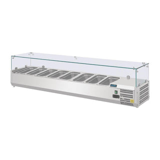 G-Series Countertop Prep Fridge 8x 1/4GN- Polar G610-A