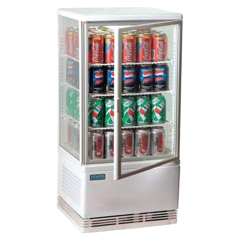 C-Series Display Fridge White 68Ltr- Polar G619-A