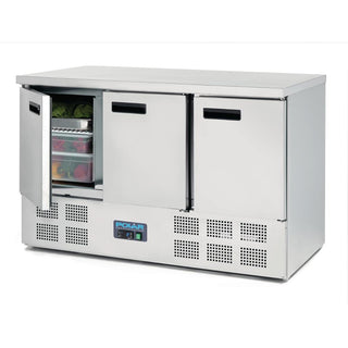 G-Series 3 Door Counter Fridge 368Ltr- Polar G622-A