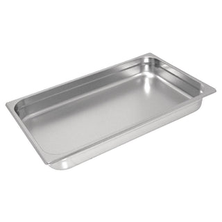 Vogue Heavy Duty Stainless Steel 1/1 Gastronorm Tray 150mm - GC965