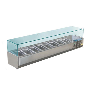 G-Series Countertop Prep Fridge 8x 1/3GN- Polar GD877-A