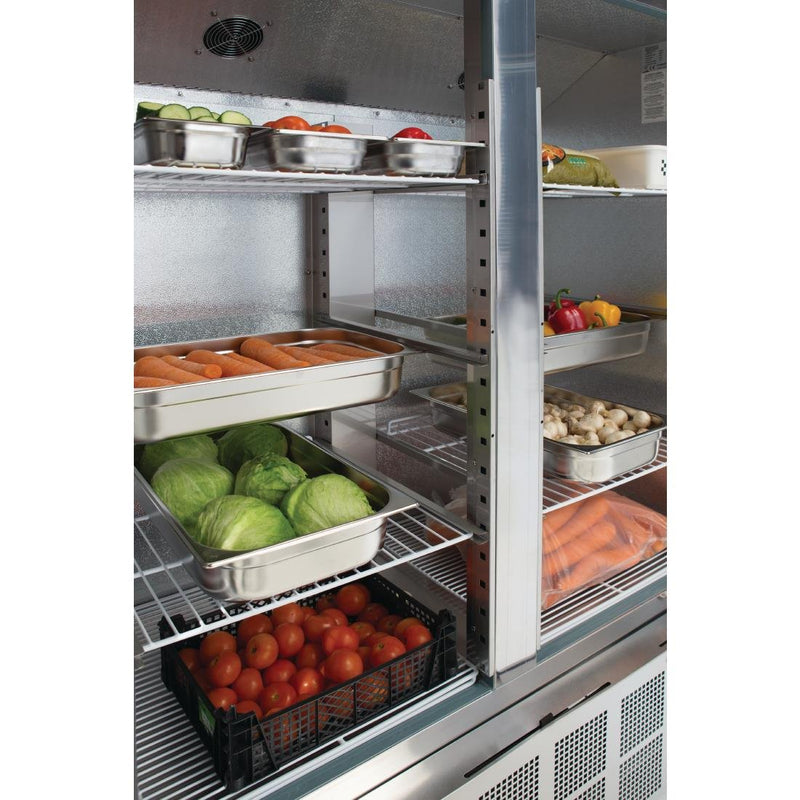 G-Series 2 Door Slimline Upright Fridge 960Ltr- Polar GD879-A