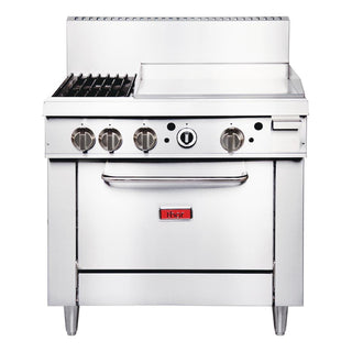 2 Burner Natural Gas Oven Freestanding Range with Griddle Plate- Thor GE543-N