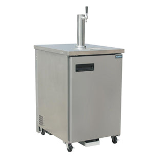 G-Series Direct Draw Beer Dispenser (1 Keg 1 Tap) Stainless Steel- Polar GE632-A