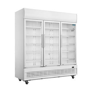 G-Series Triple Door Upright Display Chiller- Polar GE769-A