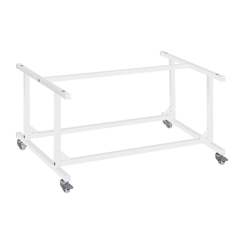 Trolley Stand for G-Series Fish Display Serve Over Counter Fridge 255Ltr- Polar GE979