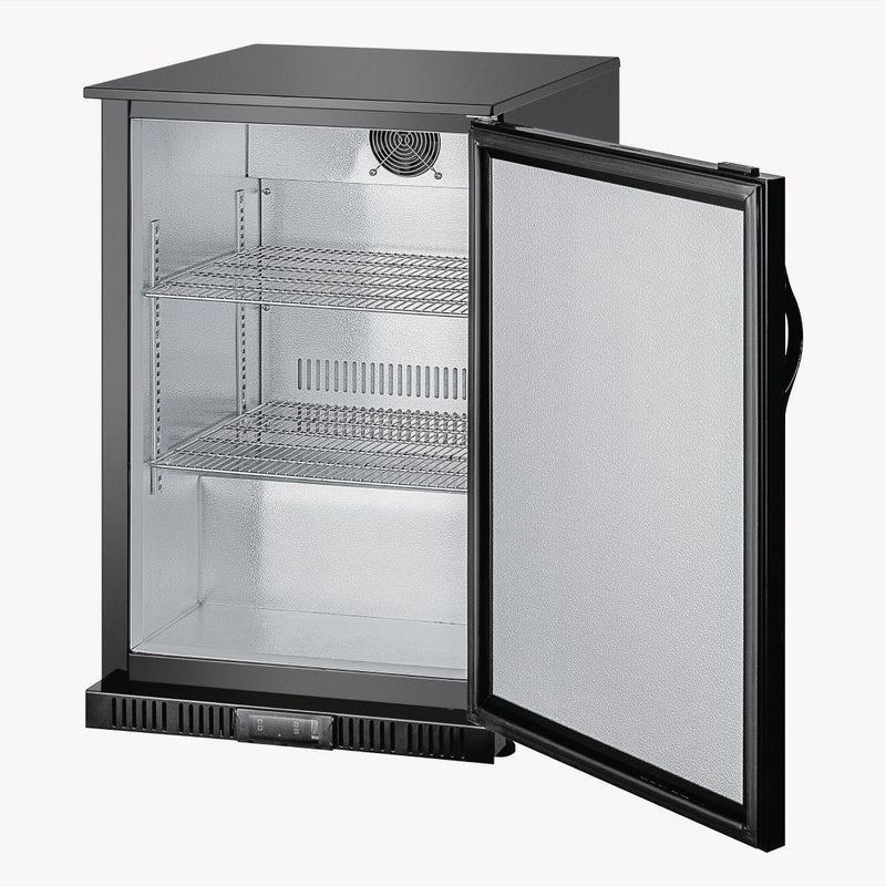 G-series 850mm Single Door Back Bar Cooler Solid Door 128 Ltr- Polar GE997-A