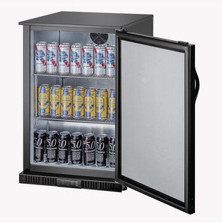 G-series 850mm Single Door Back Bar Cooler Solid Door 128 Ltr- Polar GE997-A