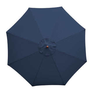 Round Outdoor Umbrella 2.5m Diameter Navy Blue- Bolero GG496