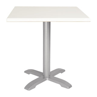 Square Table Top White 700mm- Bolero GG641