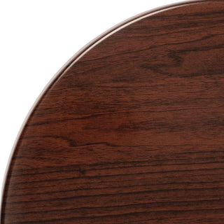 Round Table Top Dark Brown 600mm- Bolero GG643