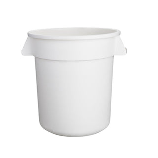 Polypropylene Round Container Bin White 38Ltr- Vogue GG792