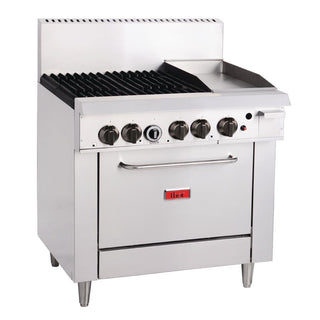 4 Burner Propane Gas Oven Range with Griddle Plate- Thor GH102-P