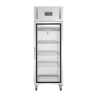 G-Series Gastro Display Glass Door Fridge 600Ltr - White- Polar GH218-A