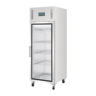 G-Series Gastro Display Glass Door Fridge 600Ltr - White- Polar GH218-A