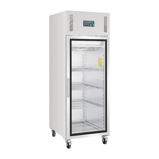 G-Series Gastro Display Glass Door Fridge 600Ltr - White- Polar GH218-A