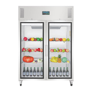 G-Series Gastro Display Glass Door Fridge 1200Ltr- Polar GH219-A