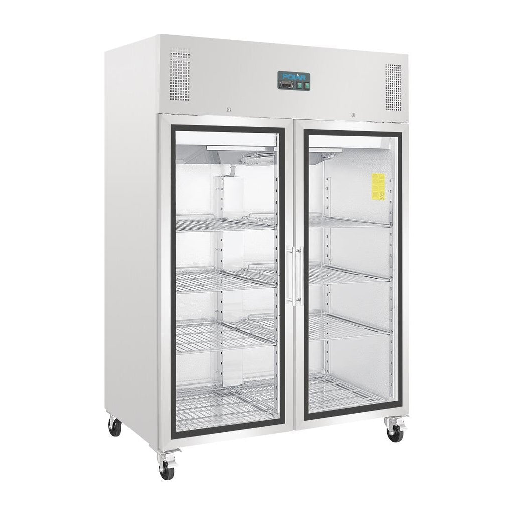 G-Series Gastro Display Glass Door Fridge 1200Ltr- Polar GH219-A