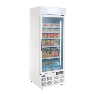 G-Series Upright Display Freezer White 412Ltr- Polar GH506-A