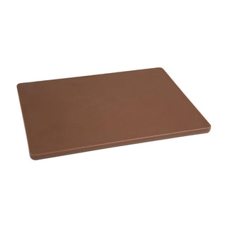 Low Density Chopping Board Brown - 305x229x12mm- Hygiplas GH792