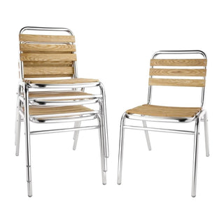 Ash Bistro Side Chair (Pack of 4)- Bolero GK997