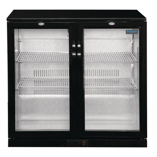 G-Series Counter Back Bar Cooler with Hinged Doors 208Ltr- Polar GL002-A