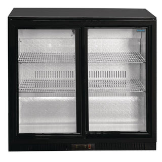 G-Series Under Counter Back Bar Cooler with Sliding Doors 198Ltr- Polar GL010-A