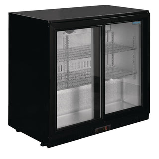 G-Series Under Counter Back Bar Cooler with Sliding Doors 198Ltr- Polar GL010-A