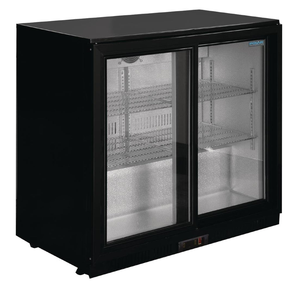 G Series Counter Back Bar Cooler with Sliding Doors 208Ltr- Polar GL003-A