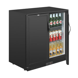 G-Series Counter Back Bar Cooler with Solid Doors 208Ltr- Polar GL016-A