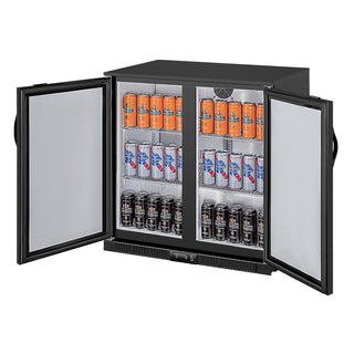 G-Series Counter Back Bar Cooler with Solid Doors 208Ltr- Polar GL016-A