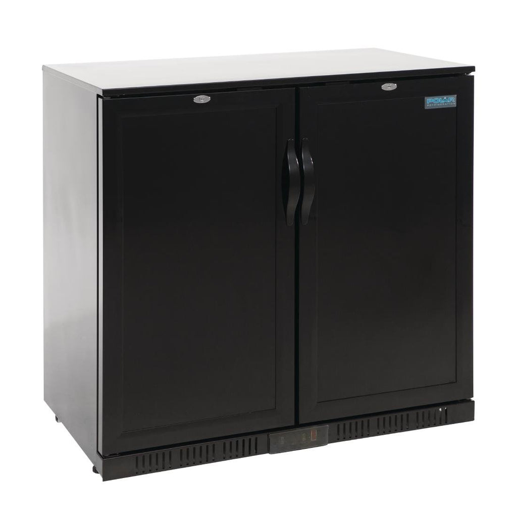 G-Series Counter Back Bar Cooler with Solid Doors 208Ltr- Polar GL016-A