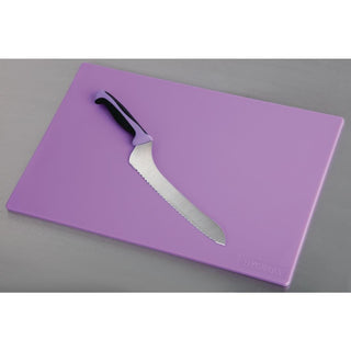 Low Density Chopping Board Purple - 450x300x10mm- Hygiplas GL295